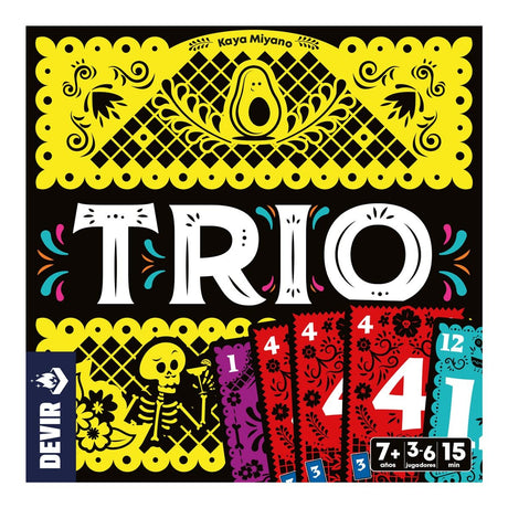EAN 8436607944423 - Devir Trio 15 min Juego De Cartas Deducción imagen 4