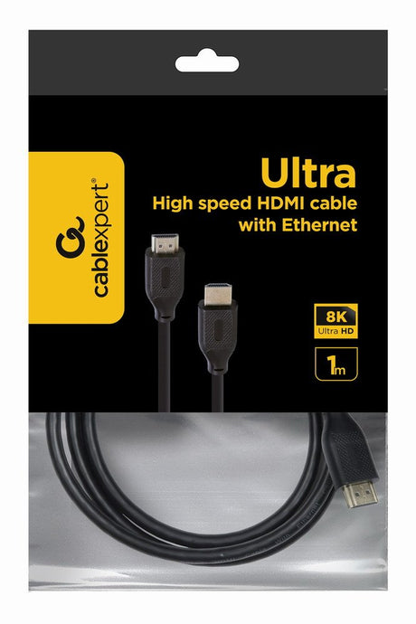 EAN 8716309114431 - Gembird CC-HDMI8K-1M cable HDMI HDMI tipo A (Estándar) Negro imagen 7