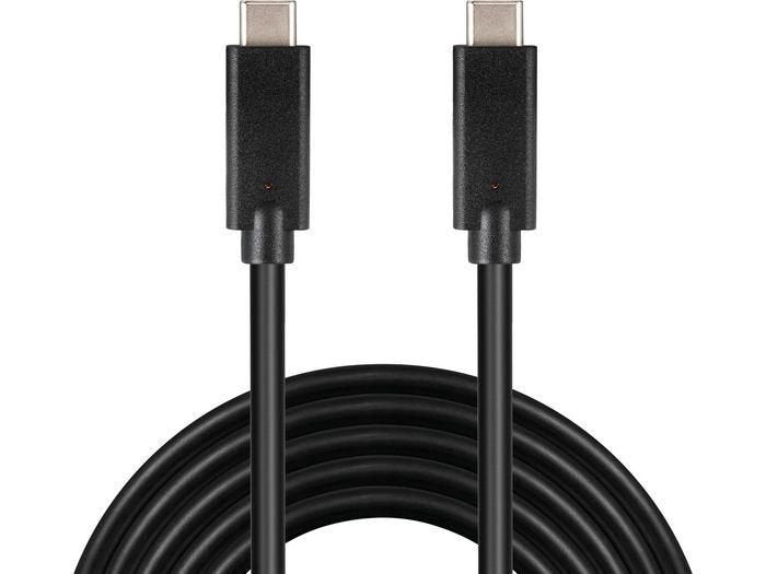 Usb-C - C Cable 1,8m Black .