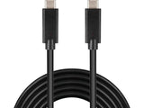 Usb-C - C Cable 1,8m Black .