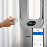 EAN 8720389019395 - Philips AMF765/10 purificador de aire 70 m² 47 dB 40 W Blanco, Gris imagen 9