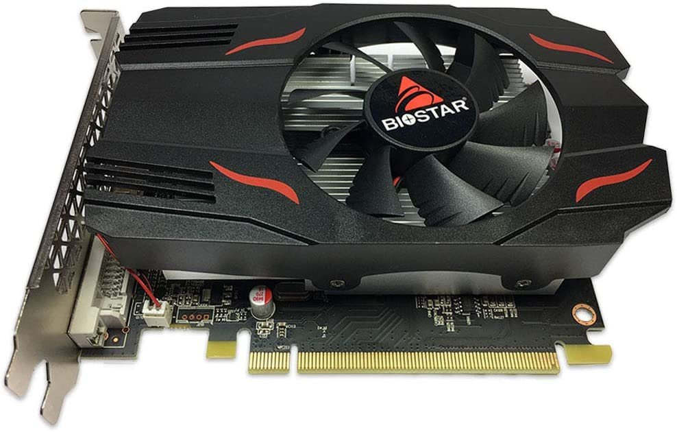 Vga Biostar Radeon Rx550 4gb Ddr5 1019mhz Pci 3.0 Dvi Hdmi Displayport
