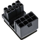 Adaptador De Corriente Interno Inline, 180° Atx De 8 Pines Macho/Hembra (Reverso), Para Tarjeta Gráfica De Escritorio