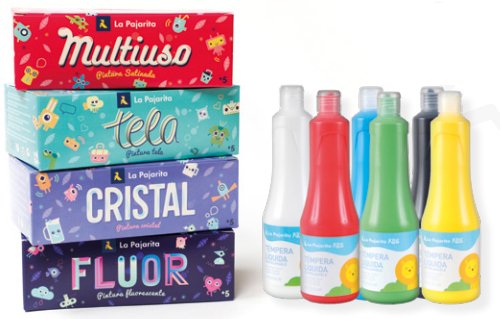 EAN 8423451190977 - La Pajarita 119097 pintura para manualidades Pintura a base de agua 35 ml 6 pieza(s) imagen 1