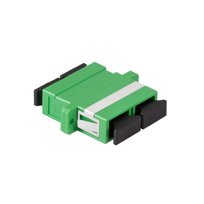 Logilink Fiber Adapter Sc Duplex, 12 Pieces, With Flange, Verde