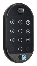 Yale 05/303000/Bl Smart Keypad 2 - Teclado Numérico Con Lector De Huellas Dactilares Negro