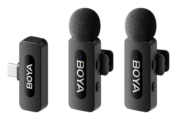 EAN 6977490710273 - BOYA BY-V20 (V2.0) Negro Micrófono con pinza de enganche imagen 1