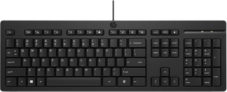 EAN 5715063017371 - HP 125 USB Wired Keyboard teclado Negro imagen 1