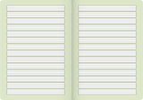 Brunnen Cuaderno Escolar Vivendi Pautado 1 Rayado Din A4 - Material De Oficina - A4