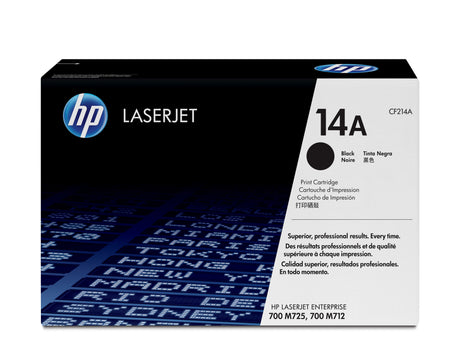 EAN 0886111043361 - HP 14A Black Original LaserJet Toner Cartridge cartucho de tóner 1 pieza(s) imagen 1