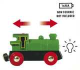 Brio World World Speedy Locomotora De Batería Verde, Vehículo De Juguete Verde 33595