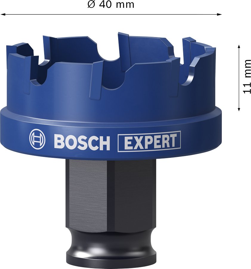Coronas Bosch Expert Metal Duro Chapa 40mm