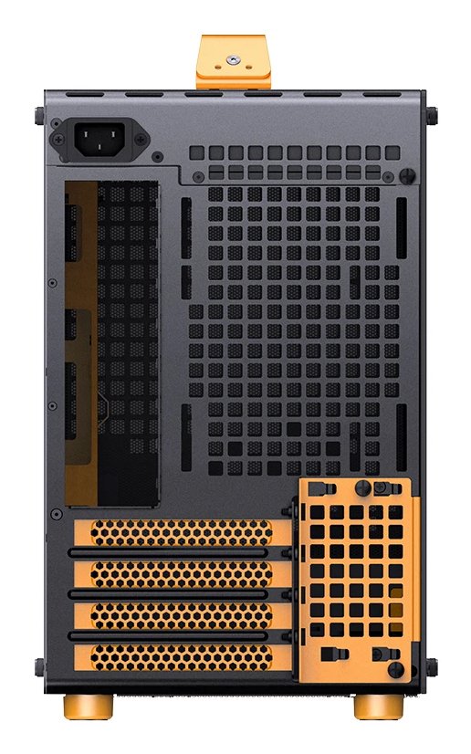 Caja Micro-Atx Jonsbo Z20 Negro/Laranja