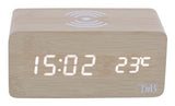 EAN 3303170112175 - T'nB CLOCKCH5W despertador Reloj despertador digital Madera imagen 1