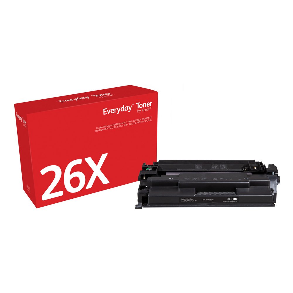 Tóner Compatible Xerox 006r03639 Compatible Con Hp Cf226x Crg-052h 9000 Páginas Negro
