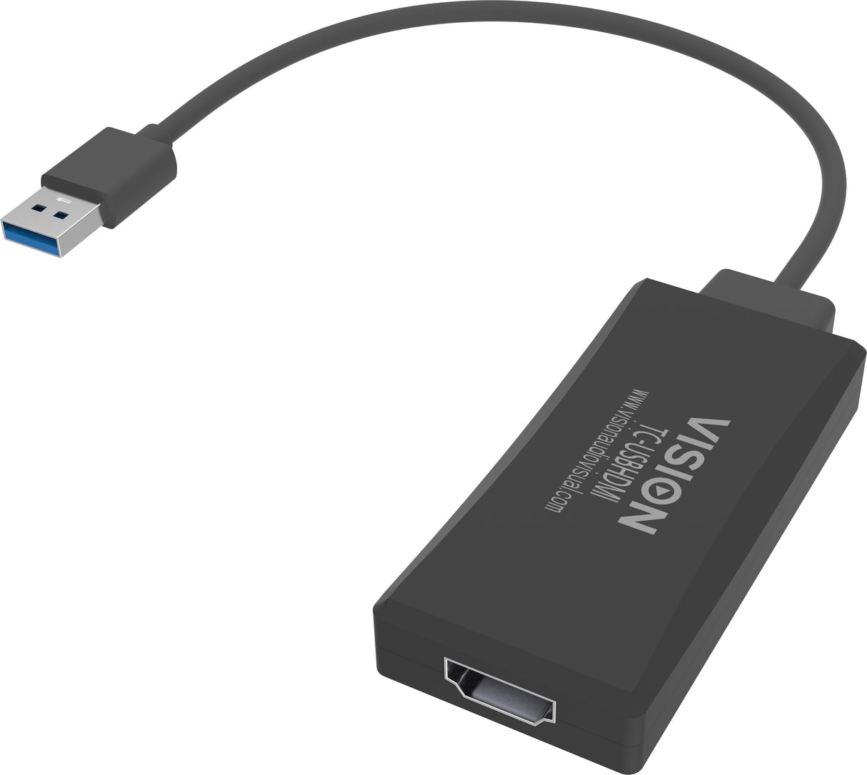 Vision Tc-Usbhdmi Adaptador Gráfico Usb 1920 X 1080 Pixeles Negro
