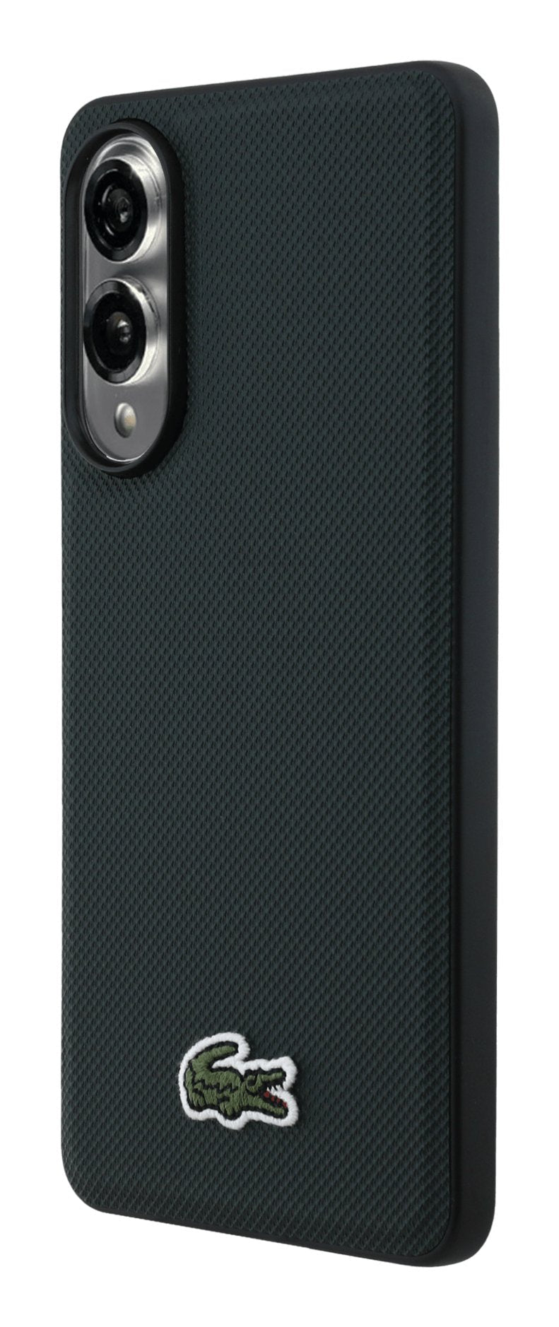 Funda Magnética Petit Piqué Lacoste Color Sinople Para Galaxy S25 Edge  Gp-Lc