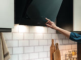 Campana De Pared Gorenje Whi6syb  Negro 650 M³/H