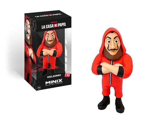 Figura Minix Helsinki La Casa De Papel 12cm