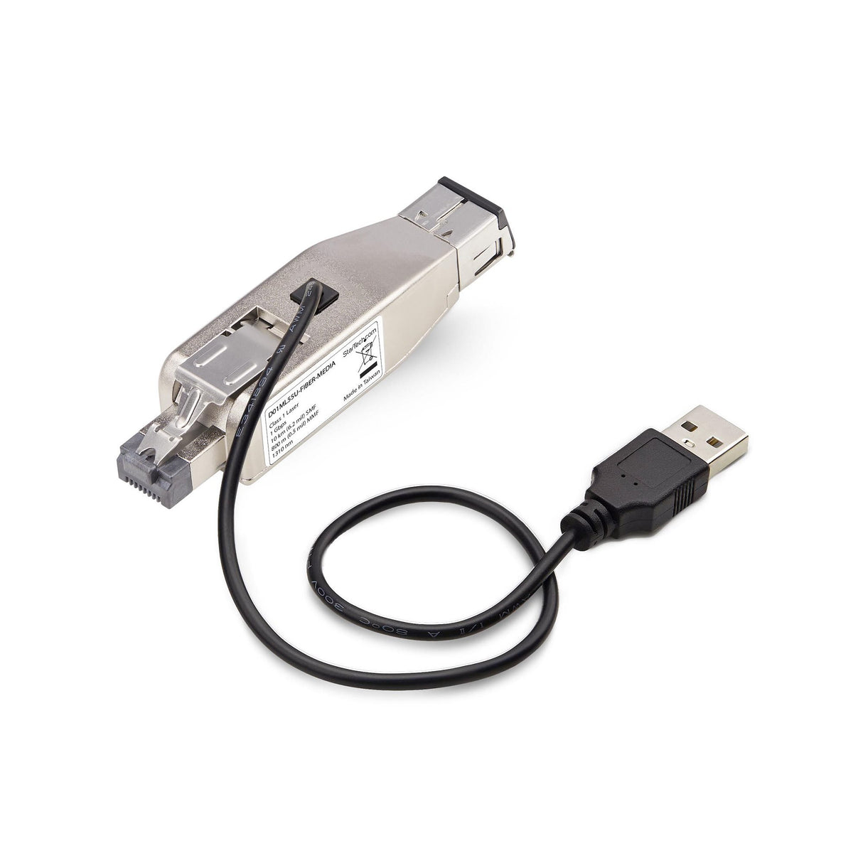 EAN 0065030909815 - StarTech.com D01ML55U-FIBER-MEDIA convertidor de medio 1000 Mbit/s 1310 nm Multimodo, Monomodo Negro, Pla imagen 2