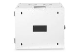 Armario De Pared Digitus Rm 493x600x610mm 9 U, Con Marco Giratorio, Puerta De Cristal