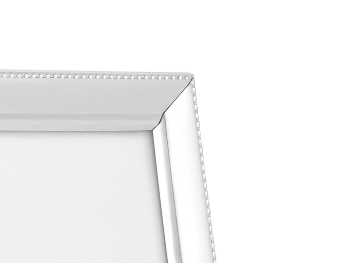 Zilverstad Perlrand Plata 10x15 Retrato Metal Estrecho 7150231