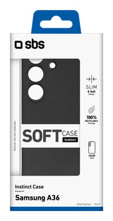 Sbs Inminct Funda Para Samsung Galaxy A36 Negro