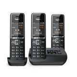 Telefono Gigaset Comfort 550a Trio Negro/Cromo