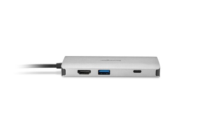 EAN 0085896338208 - Kensington UH1400P USB 3.2 Gen 1 (3.1 Gen 1) Type-C Negro, Plata imagen 3