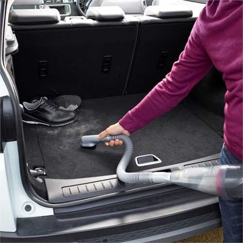 EAN 5035048693117 - Black & Decker NVB12AVA-XJ aspiradora de mano Gris, Rojo Sin bolsa imagen 7