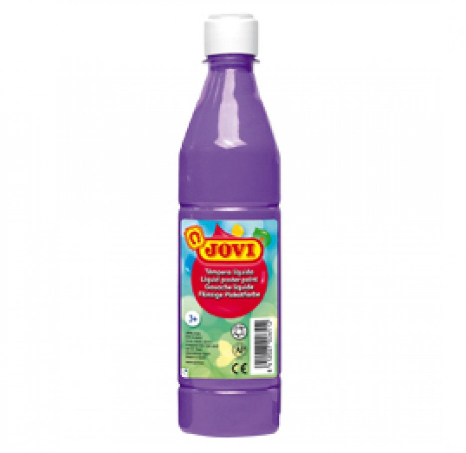Jovi Témpera Líquida School Botella De 500ml Violeta