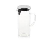 Jarra De Vidrio Con Tapa Metálica 1,5 L 17 X 9,5 X 22,5 Cm