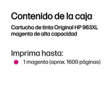 EAN 5715063080689 - HP 963XL High Yield Magenta Original Ink Cartridge cartucho de tinta 1 pieza(s) Alto rendimiento (XL) imagen 3