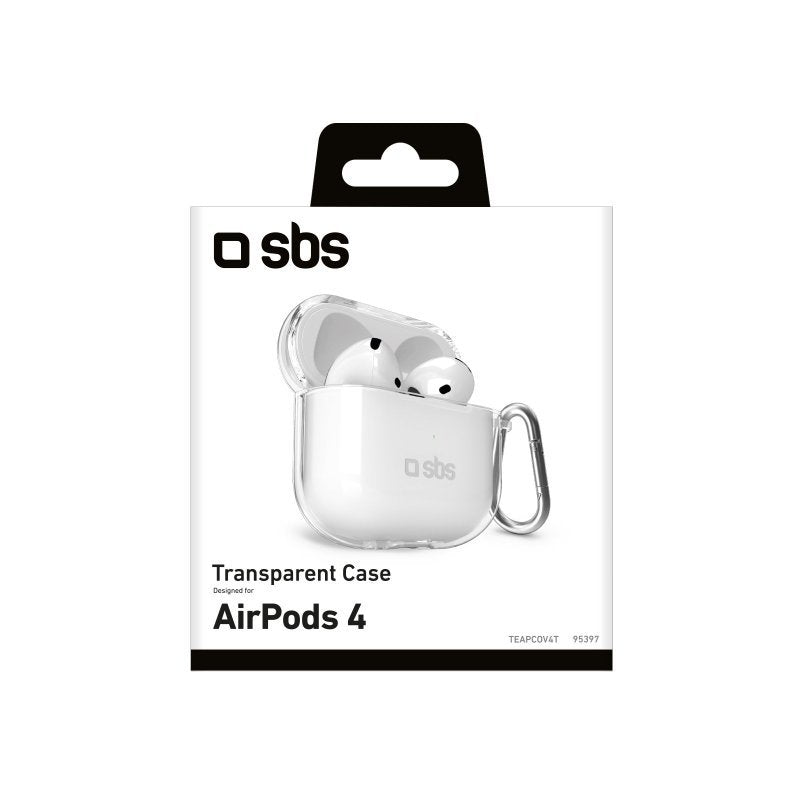 Sbs Tpu Case Airpods 4 Transparent