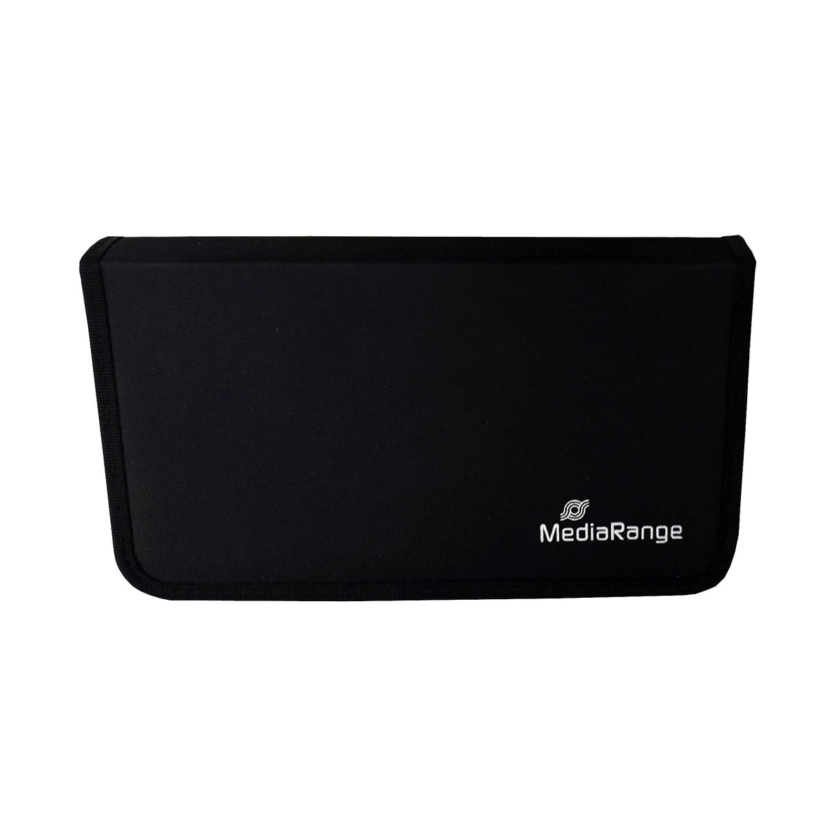 Mediarange Box51 Funda Para Discos Ópticos Funda Cartera 48 Discos Negro