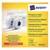 Avery Plp1226 Etiqueta Autoadhesiva De Precio Permanente 15000 Pieza