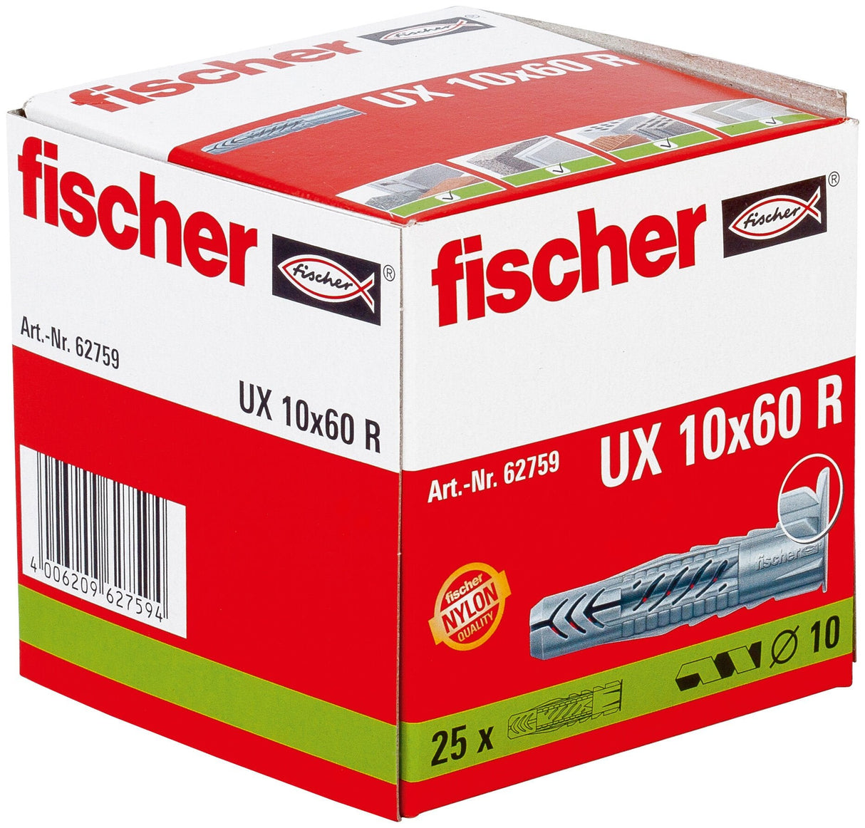 Fischer Taco Universal Ux 10x60 R 62759