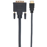 Cable Techly 3.0m Hdmi - Dvi-D M/M 3 M Negro
