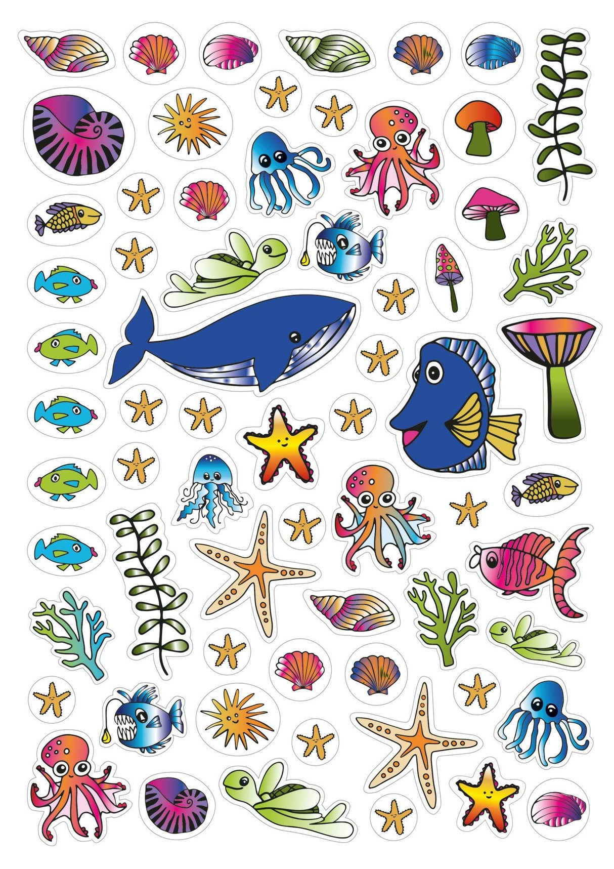 Pelikan 102018 Libro Para Colorear, Mundo Marino