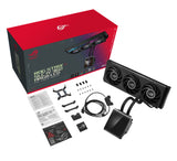 Refrigeración Liquida Cpu  Asus Rog Mrix Slc Iv 360 Argb Lcd Negro