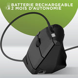 EAN 3303170121894 - T'nB MWERGOVBTR ratón Oficina Mano derecha Bluetooth + USB Type-A Óptico 1600 DPI imagen 4