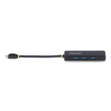 EAN 0065030912136 - StarTech.com H5C4A-USB-HUB hub de interfaz USB 3.2 Gen 1 (3.1 Gen 1) Type-C 5000 Mbit/s Negro imagen 3