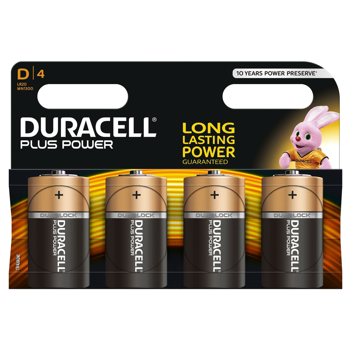 EAN 5000394019201 - Duracell Plus Power Batería de un solo uso D Alcalino imagen 1