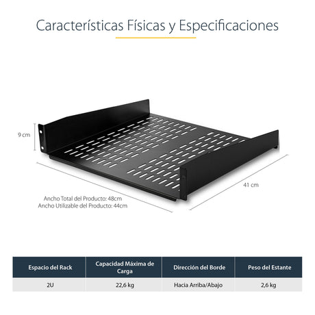 EAN 0065030848084 - StarTech.com CABSHELFV accesorio de bastidor Estantería imagen 6
