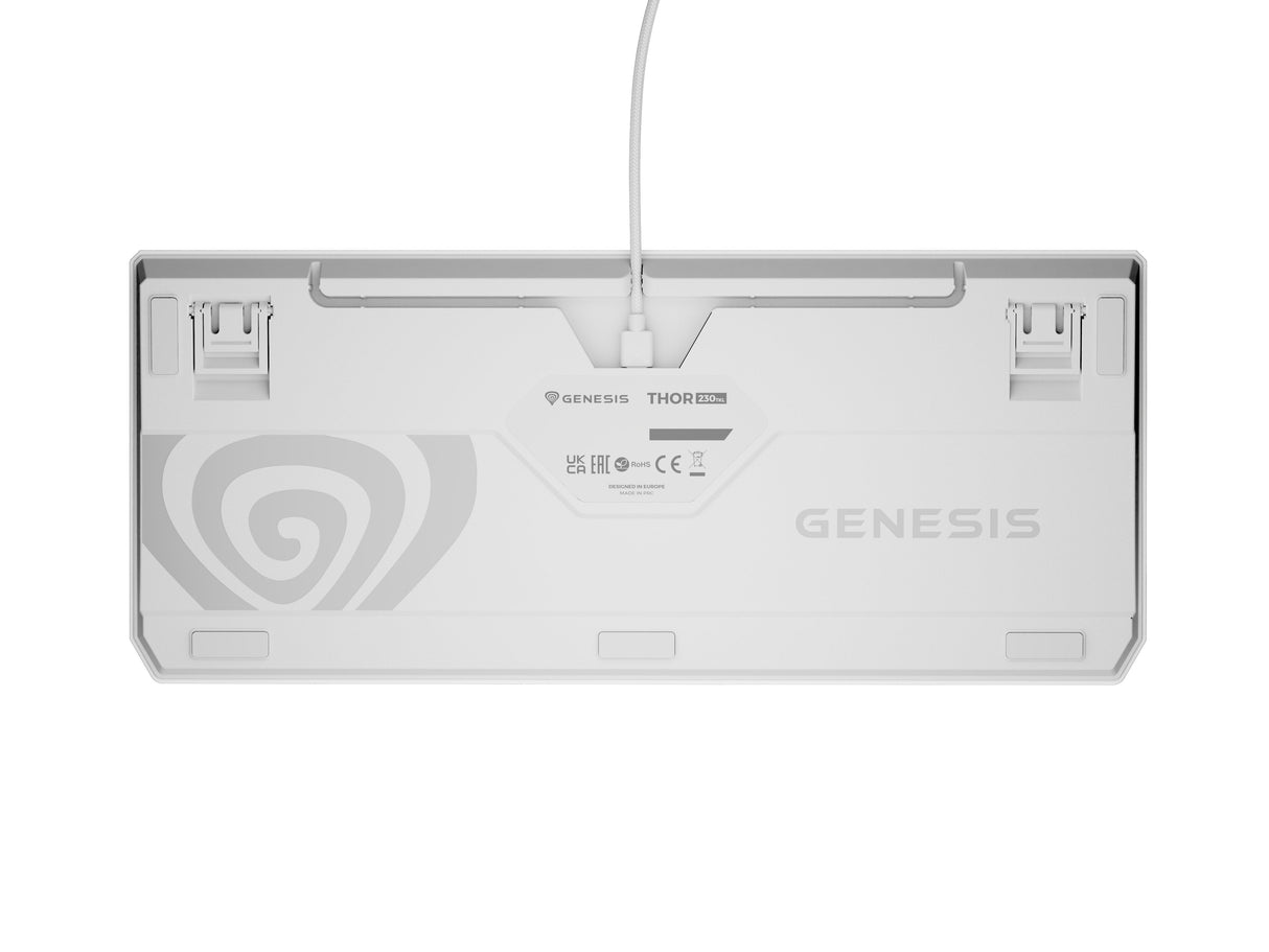 Genesis Thor 230 Tkl Biala Rgb Outemu Brown