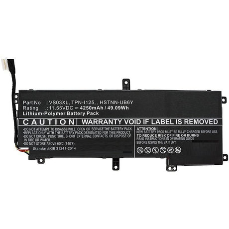EAN 5704174371939 - CoreParts MBXHP-BA0228 refacción para laptop Batería imagen 1