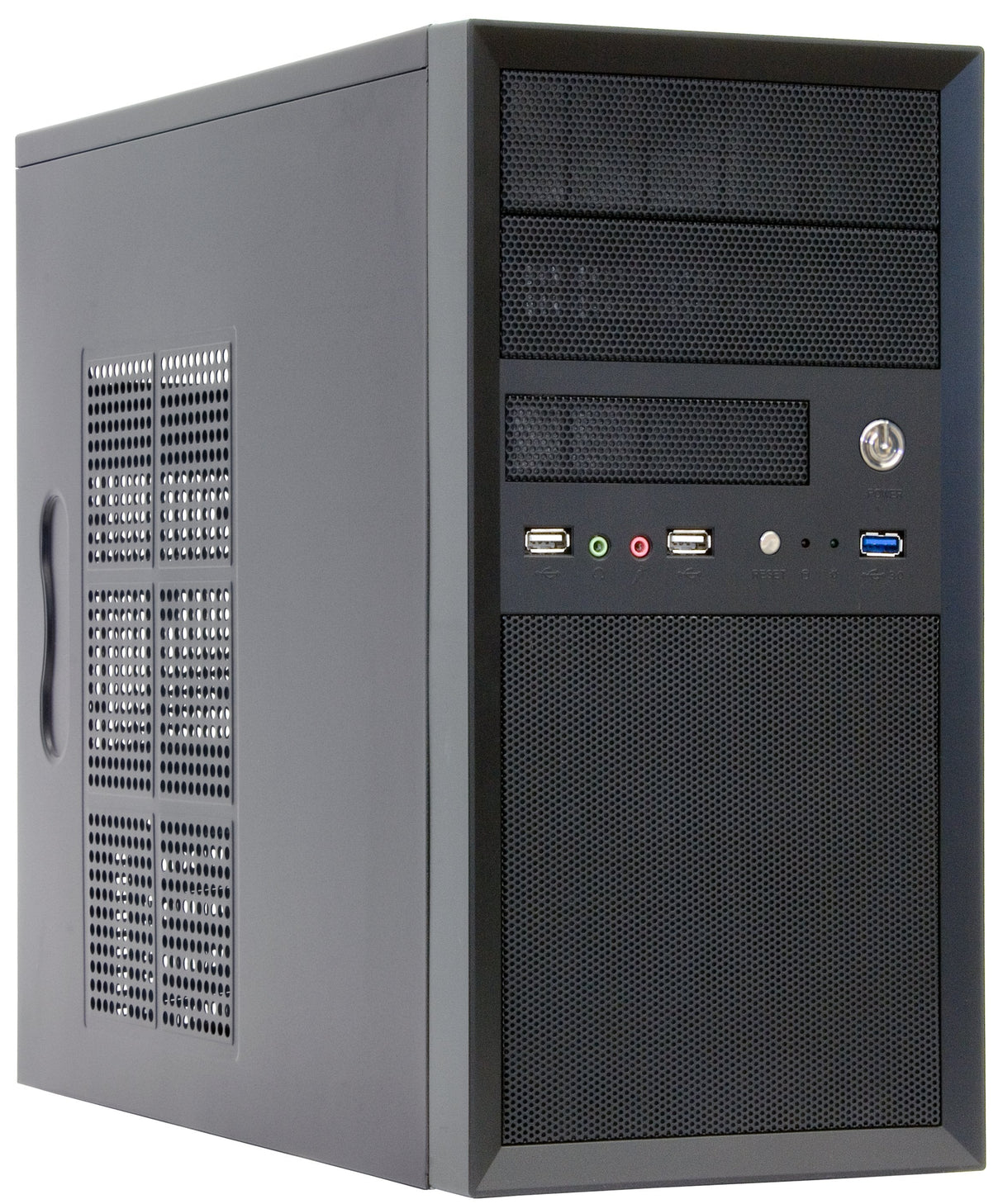 EAN 4710713239401 - Chieftec CT-01B-OP carcasa de ordenador Mini Tower Negro imagen 1