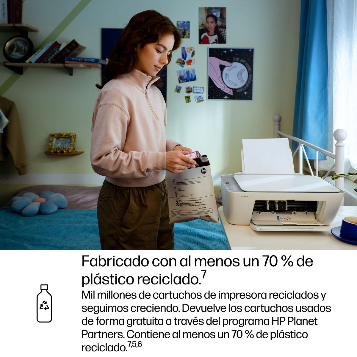EAN 198828789792 - HP DeskJet 2922 Inyección de tinta térmica A4 4800 x 1200 DPI 7,5 ppm Wifi imagen 15
