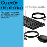 EAN 0194721887702 - HP Wired Desktop 320MK Mouse and Keyboard teclado Ratón incluido Oficina USB Negro imagen 7
