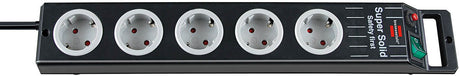 EAN 4007123602407 - Brennenstuhl 1153380115 base múltiple 2,5 m 5 salidas AC Negro, Gris imagen 1